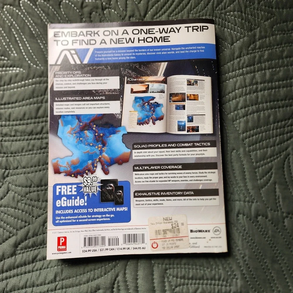 Mass Effect: Andromeda Prima Official Strategy Guide PS4 Xbox One PC BioWare‎